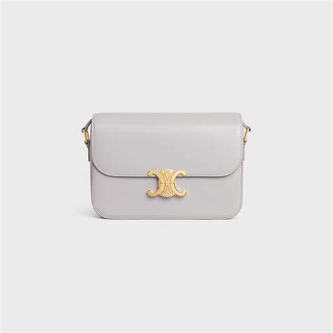 celine grey triomphe purses